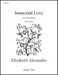 Immortal Love SATB choral sheet music cover